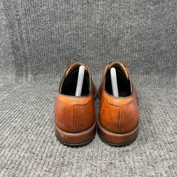 Allen Edmonds Delray Split Oxford Dress Shoes Brown Leather Mens Size 8.5 D - Picture 4 of 9